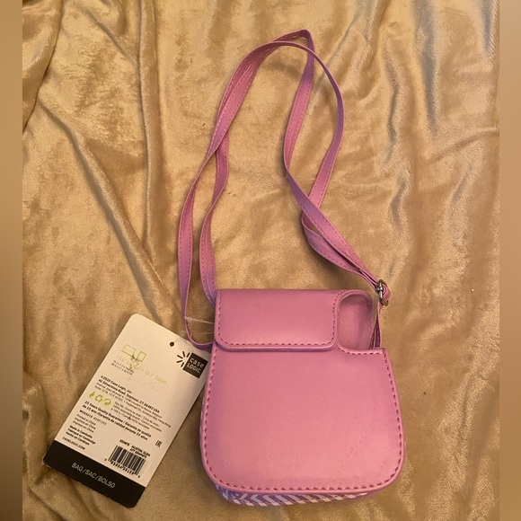 NWT Fujifilm Instax 7s Chevron Groovy Camera Case - Lavender - Picture 6 of 9